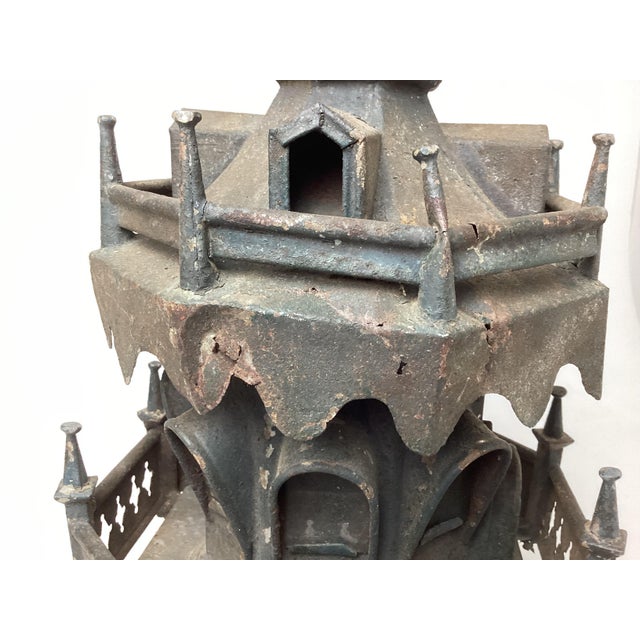 Mid 19th Century Victorian Folk Art Zinc Bird House For Sale In New York - Image 6 of 9