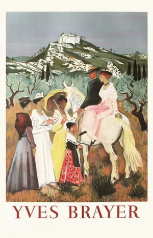 1960s Yves Brayer Arlésienne Poster