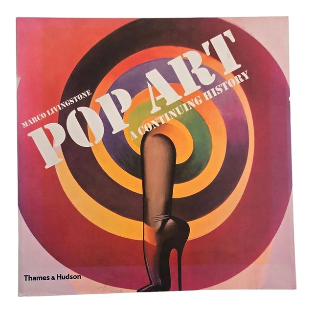 2000 Art Book, "Pop Art: A Continuing History", by Marco Livinhstone For Sale