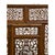 Chinese Cow Ox Cranes Motifs Wood Wall Panel Window Screen For Sale - Image 12 of 14