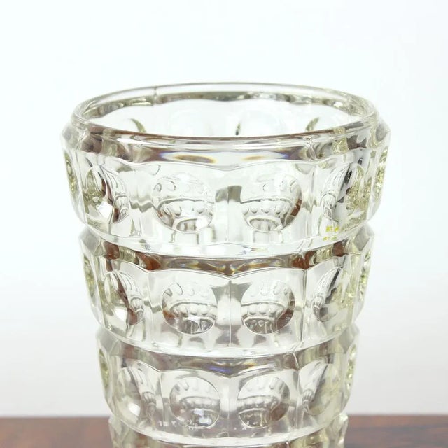 Mid-Century Vase by Frantisek Peceny for Hermanova Hut, 1963 For Sale - Image 6 of 9