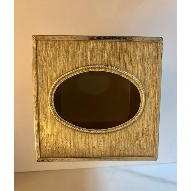 Hollywood Regency Shell Motif Tissue Box Cover For Sale - Image 4 of 7