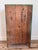 Dark Green Antique Tramp Art Green Painted Pyramid Carved Étagère Display Cabinet For Sale - Image 8 of 16