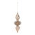 Kenneth Ludwig Chicago Glass Finial Reflector Ornament Set of 12 For Sale - Image 4 of 4