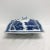 19th Century English Blue & White Covered Vegetable Dish For Sale - Image 10 of 10