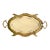 1950s Louis XV-style French Bronze Tray With a Design For Sale