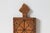 Brown Ethiopian Orthodox Coptic Triptych Icon Hand Painted Crucifixion & Resurrection Scene For Sale - Image 8 of 13