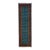 Blue Turkmen Style Tribal Runner Rug With Geometric Motifs, 2'9" X 9'4" For Sale