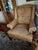 Mid-Century Modern 1990s Hickory Chair Leather Armchair For Sale - Image 3 of 13