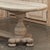 French Mid-Century Oval Trestle Table ~ Stripped Solid Oak For Sale - Image 9 of 18