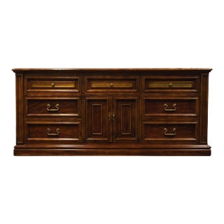 American of Martinsville Italian Provincial 72" Triple Door Dresser 2287-216 For Sale