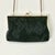 Metal 1980s Vintage Art Deco Hollywood Regency Hand Beaded Black Evening Handbag Clutch. For Sale - Image 7 of 11