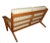 Two-Seater Ge-290 Sofa by Hans J. Wegner for Getama For Sale - Image 3 of 5
