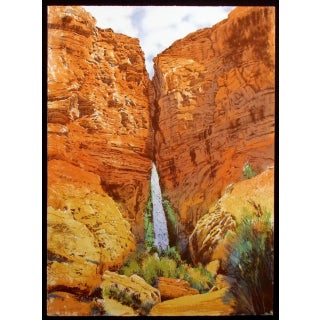 Merrill Mahaffey" Deer Creek Falls" Signed Numbered Art Print For Sale