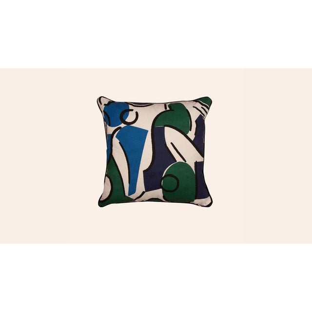 Contemporary Seaweed Orpha Cushion by Ceraudo For Sale - Image 3 of 5