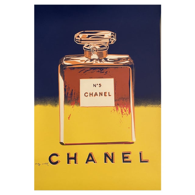 After Andy Warhol, Chanel, Silkscreen, 1997 For Sale