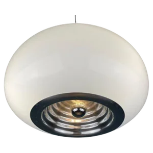 Black and White Pendant by Achille and Pier Giacomo Castiglioni for Flos, 1965