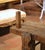 19th Century French Oak Carpenter’s Press Console Table With Bottom Shelf For Sale - Image 11 of 13