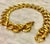 1980s Les Bernard Verdura Style Gold Chain Link Necklace For Sale - Image 5 of 8