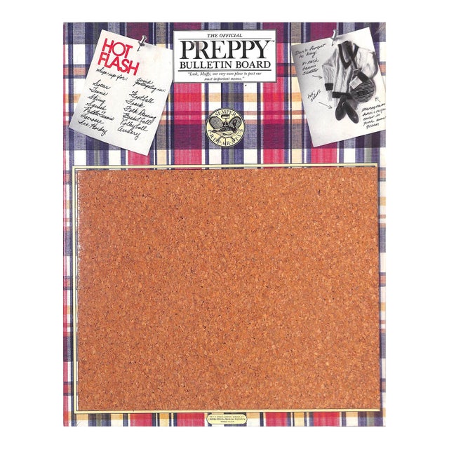 The Official Preppy Bulletin Board 1981 (New/ Old Stock/ Still Shrink Wrapped!) For Sale