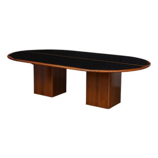 Tobia & Afra Scarpa "Africa" Dining Table by Maxalto 1970s Italy For Sale
