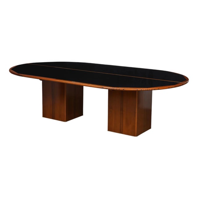 Tobia & Afra Scarpa "Africa" Dining Table by Maxalto 1970s Italy For Sale