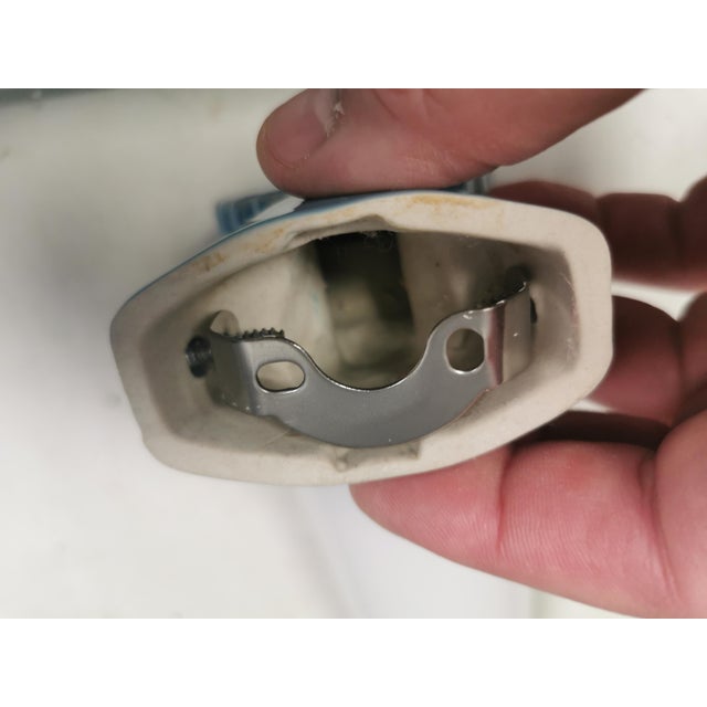 Glass Bathroom Lamps with Matching Shelves by Sigvard Bernadotte for Ifö, 1970s, Set of 4 For Sale - Image 7 of 12