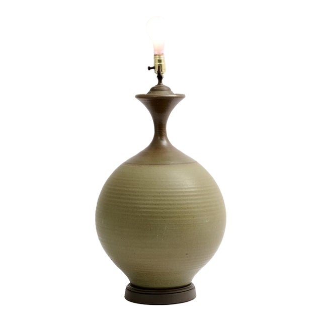 1960's Large Table Lamp by Bob Kinzie for Affiliated Craftsmen of California For Sale