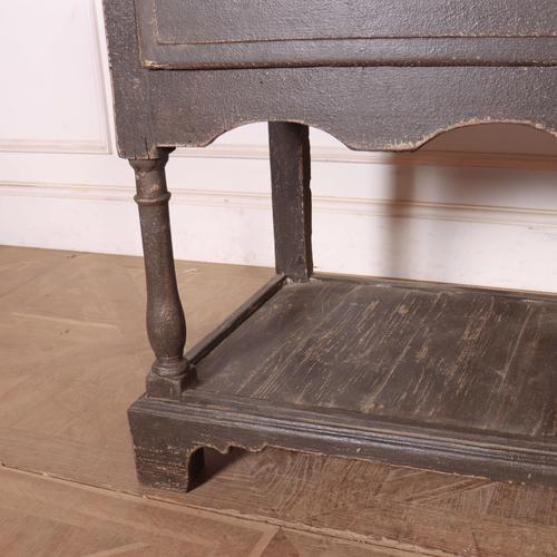 English Painted Potboard Dresser Base For Sale - Image 5 of 9