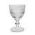 Saint-Louis Late 20th Century Saint-Louis Crystal Red Wine Goblets Trianon Pattern France Barware Signed - Set of Six For Sale - Image 4 of 7