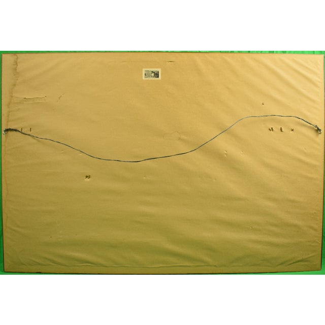 Proof No. 7 of a limited printing of 10. Permission of Mrs. George F. Getty II, owner of the painting Print Sz: 24 1/2"H x...