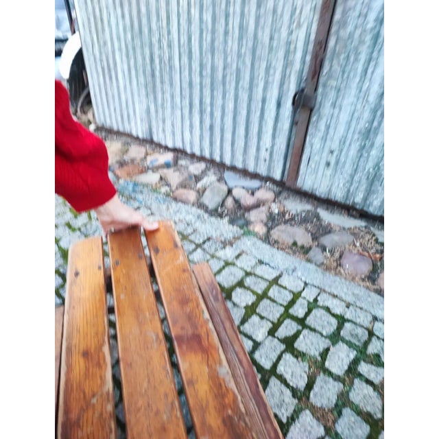 1920s Pre-War Ice Sleigh with Brake and Steering Wheel, 1920s For Sale - Image 5 of 12