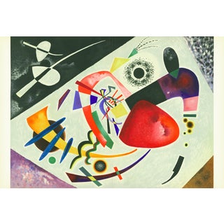 1960 Wassily Kandinsky Lithograph Tache Rouge II (Red Spot) For Sale