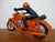 Large Vintage Orange Plastic Motorcycle, 1970s For Sale - Image 4 of 14