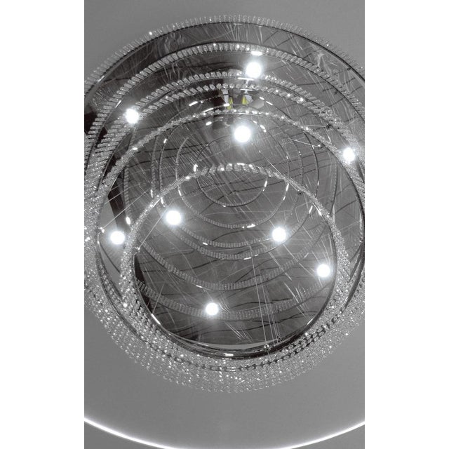Saturn Crystal Chandelier by Aggiolight For Sale - Image 4 of 7