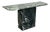 Green Black Marble Console Table For Sale