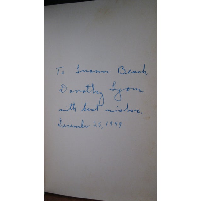 1940s 1949 Signed First Edition, Harlequin Hullabaloo by Dorthy Lyons, Illustrated by Wesley Dennis, Published by Harcourt Brace and Co. For Sale - Image 5 of 12