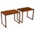 Rosewood Sled-Legged Side Tables, Denmark, 1960s, Set of 2 For Sale - Image 14 of 14