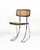 Vintage Cantilever Chairs in Chrome, Wood and Vienna Straw, 1970s, Set of 4 For Sale - Image 6 of 14