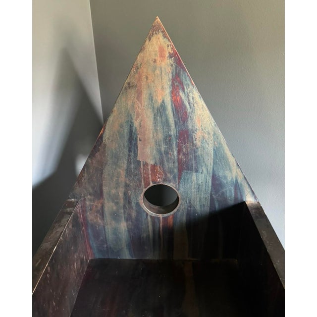 1980s 1986 Vescovina Chair by Lanfranco Benvenuti for Meccani Design For Sale - Image 5 of 6