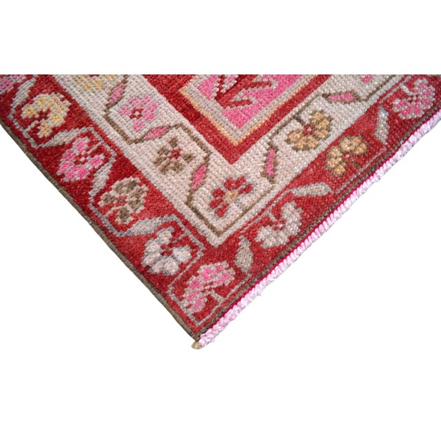 Kurdish Runner Rug . Hand-Knotted Herki Runner Rug Kitchen Island Hallway Decor - 2′9″ × 11′11″ For Sale - Image 9 of 10
