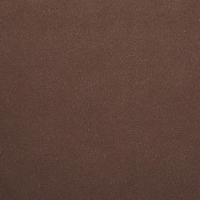 SAMPLE - Schumacher Snakeskin Vinyl Wallpaper In Saddle For Sale