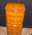 Hollywood Regency Regency Burl Walnut Chest on Chest Bow Front Commode For Sale - Image 3 of 9