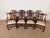 Set of 8 Maitland Smith Mahogany Chinese Chippendale Medallion Dining Chairs For Sale - Image 10 of 16