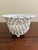 French Country Trompe l'Oeil Porcelain Rope Basket Cachepot For Sale - Image 4 of 7