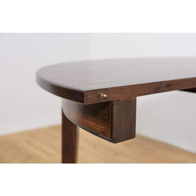 Mid-Century Modern Round Rosewood Model 55 Dining Table by Gunni Omann for Omann Jun, Denmark, 1960s For Sale - Image 6 of 17