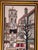 Robert Scott Original 1974 Framed Robert Scott Whimsical Street Scene Painting - Camrose Art Corp For Sale - Image 4 of 8