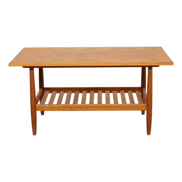 Vintage Coffee Table by Poul M. Volther For Sale