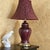 Vintage Chinese Flambe Porcelain Urn Lamp With Dale Tiffany Shade For Sale - Image 17 of 18