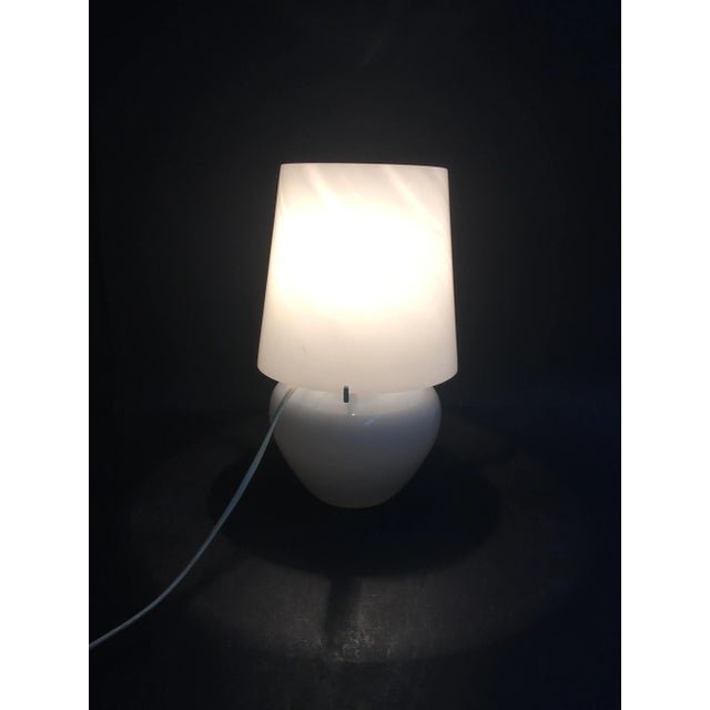 1970s Vintage Murano Glass Table Lamp from Il Punto Luci d'interni For Sale - Image 5 of 7